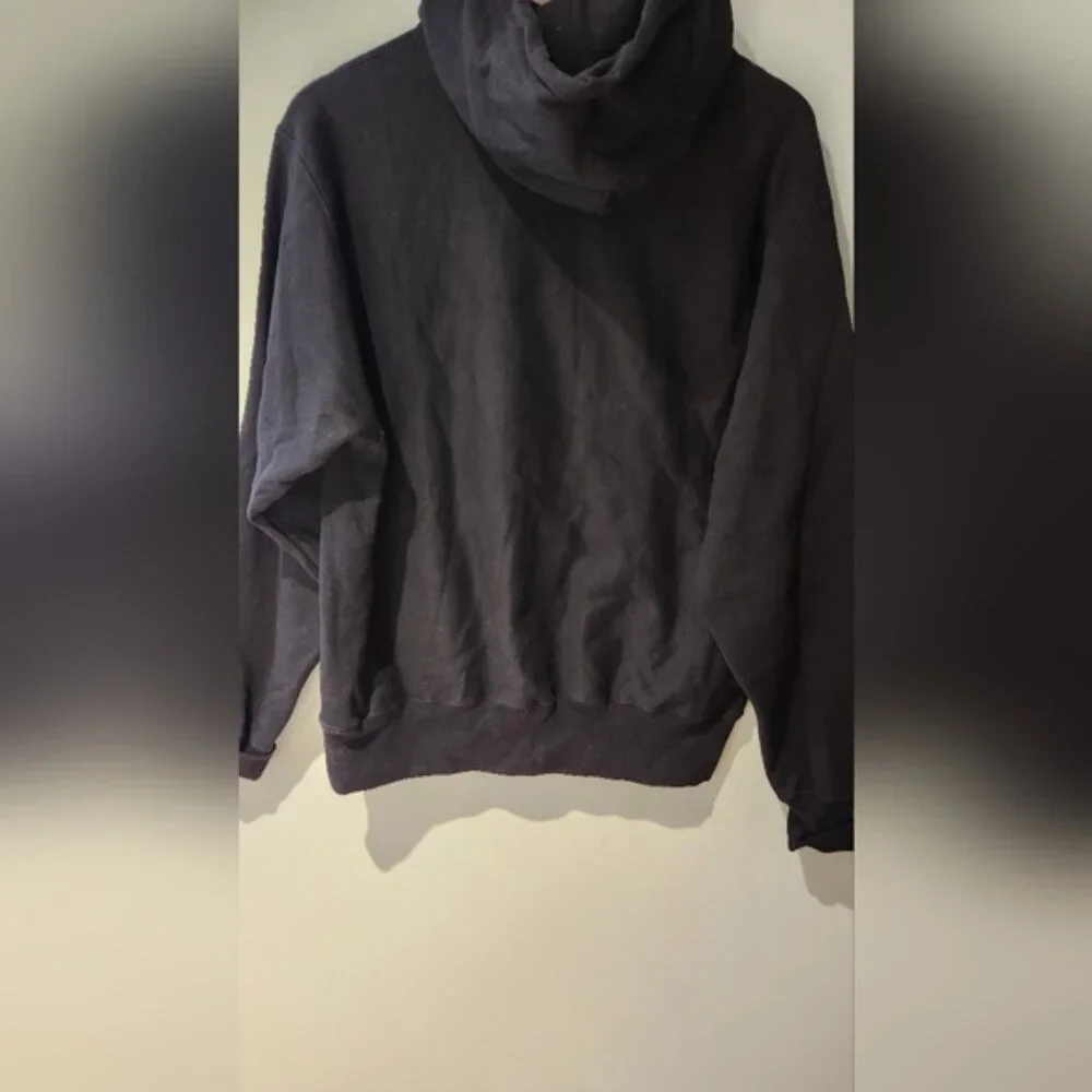 Champion Medium Colorblock Reverse Weave  Hoodie with‎ Blue and Pink Logo